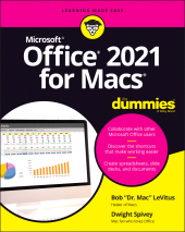 E-book, Office 2021 for Macs For Dummies, For Dummies