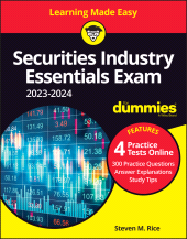 E-book, Securities Industry Essentials Exam 2023-2024 For Dummies with Online Practice, For Dummies