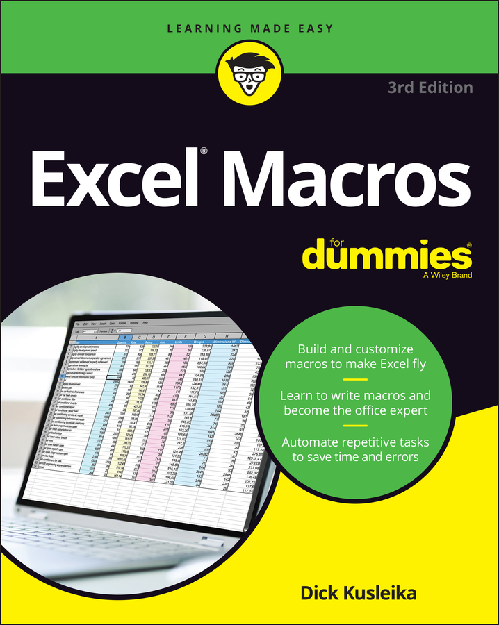 eBook, Excel Macros For Dummies, For Dummies