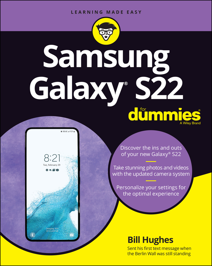 E-book, Samsung Galaxy S22 For Dummies, For Dummies