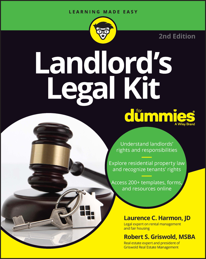 E-book, Landlord's Legal Kit For Dummies, For Dummies