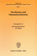 eBook, Faschismus und Nationalsozialismus., Duncker & Humblot