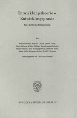 E-book, Entwicklungstheorie - Entwicklungspraxis. : Eine kritische Bilanzierung., Duncker & Humblot
