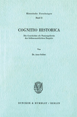 eBook, Cognitio Historica. : Die Geschichte als Namengeberin der frühneuzeitlichen Empirie., Seifert, Arno, Duncker & Humblot