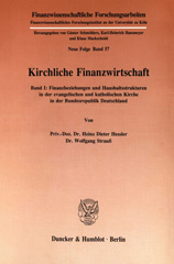 E-book, Kirchliche Finanzwirtschaft. : Finanzbeziehungen und Haushaltsstrukturen in der evangelischen und katholischen Kirche in der Bundesrepublik Deutschland., Duncker & Humblot