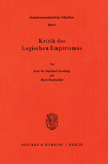 eBook, Kritik des Logischen Empirismus., Tuschling, Burkhard, Duncker & Humblot
