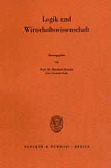 E-book, Logik und Wirtschaftswissenschaft., Duncker & Humblot