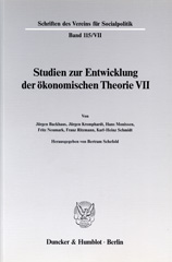 E-book, Probleme der Konjunkturtheorie im ausgehenden 19. Jahrhundert. : Studien zur Entwicklung der ökonomischen Theorie VII., Duncker & Humblot