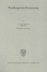 E-book, Wandlungen der Besteuerung., Duncker & Humblot