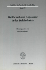 E-book, Wettbewerb und Anpassung in der Stahlindustrie., Duncker & Humblot