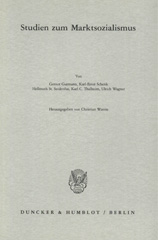 E-book, Studien zum Marktsozialismus., Duncker & Humblot