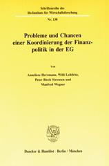 E-book, Probleme und Chancen einer Koordinierung der Finanzpolitik in der EG., Duncker & Humblot