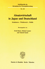 E-book, Absatzwirtschaft in Japan und Deutschland. : Strukturen - Wettbewerb - Politik., Duncker & Humblot