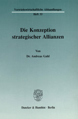 E-book, Die Konzeption strategischer Allianzen., Duncker & Humblot