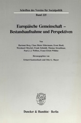 E-book, Europäische Gemeinschaft - Bestandsaufnahme und Perspektiven., Duncker & Humblot