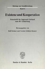 eBook, Existenz und Kooperation. : Festschrift für Ingtraud Görland zum 60. Geburtstag., Duncker & Humblot