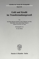 eBook, Geld und Kredit im Transformationsprozeß., Duncker & Humblot