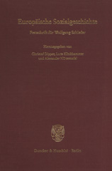 E-book, Europäische Sozialgeschichte. : Festschrift für Wolfgang Schieder., Duncker & Humblot