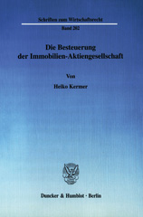 E-book, Die Besteuerung der Immobilien-Aktiengesellschaft., Duncker & Humblot