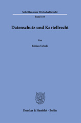 E-book, Datenschutz und Kartellrecht., Duncker & Humblot