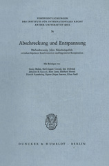 E-book, Abschreckung und Entspannung. : Fünfundzwanzig Jahre Sicherheitspolitik zwischen bipolarer Konfrontation und begrenzter Kooperation, Duncker & Humblot