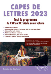 eBook, CAPES de Lettres 2023 : Tout le programme en un volume, Édition Marketing Ellipses