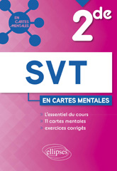 E-book, SVT : Seconde : 11 cartes mentales et exercices corrigés, Édition Marketing Ellipses