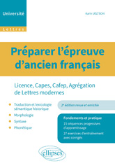 E-book, Préparer l'épreuve d'ancien français : Licence, Capes, Cafep, Agrégation de Lettres Modernes, Édition Marketing Ellipses