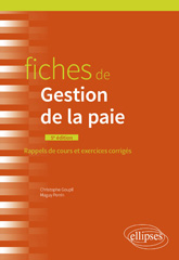 E-book, Fiches de Gestion de la paie : À jour au 1er juin 2022, Édition Marketing Ellipses