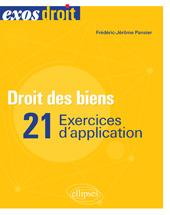 E-book, Droit des biens : 21 exercices d'application, Édition Marketing Ellipses