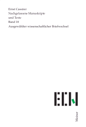 m, Briefe. Ausgewählter wissenschaftlicher Briefwechsel, Felix Meiner Verlag