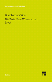 E-book, Die Erste Neue Wissenschaft (1725), Felix Meiner Verlag