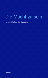 E-book, Die Macht zu sein, Felix Meiner Verlag