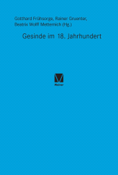 E-book, Gesinde im 18. Jahrhundert, Felix Meiner Verlag