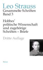 E-book, Hobbes' politische Wissenschaft und zugehörige Schriften - Briefe, Felix Meiner Verlag