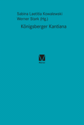 E-book, Königsberger Kantiana : [Immanuel Kant. Werke. Volksausgabe Bd. 1, hrsg. von Arnold Kowalewski], Felix Meiner Verlag