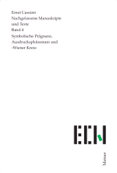E-book, Symbolische Prägnanz, Ausdrucksphänomen und 'Wiener Kreis', Felix Meiner Verlag
