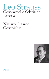 E-book, Naturrecht und Geschichte, Felix Meiner Verlag