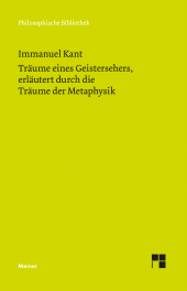 E-book, Träume eines Geistersehers, erläutert durch Träume der Metaphysik : Historisch-kritische Edition, Felix Meiner Verlag