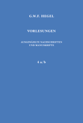 m, Vorlesungen über die Philosophie der Religion. Teil 2 : Die bestimmte Religion. In zwei Bänden: Textband (a), Anhang (b), Felix Meiner Verlag