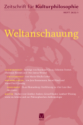 m, Weltanschauung, Felix Meiner Verlag
