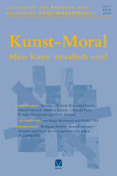 E-book, Zeitschrift für Ästhetik und Allgemeine Kunstwissenschaft, Bd. 67/2 : Schwerpunkt: Kunst-Moral - Muss Kunst moralisch sein?, Felix Meiner Verlag