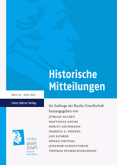 E-book, Historische Mitteilungen 32 (2020-2021) : Demokratiestiftung nach dem Großen Krieg. Verfassungsgebung in Deutschen Klein- und Mittelstaaten zwischen Revolution und Weimarer Republik / Vom Deutschen Bund über den Norddeutschen Bund zum Neuen Deutschen Bund (1866-1870), Teil 3, Franz Steiner Verlag GmbH