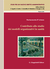 E-book, Contributo allo studio dei modelli organizzativi in sanità, Giappichelli editore