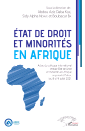 E-book, État de droit et minorités en Afrique : - organisé à Dakar, les 8 et 9 juillet 2021., L'Harmattan