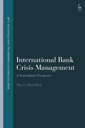 eBook, International Bank Crisis Management : A Transatlantic Perspective, Hart Publishing