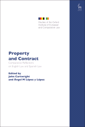 eBook, Property and Contract : Comparative Reflections on English Law and Spanish Law, Hart Publishing