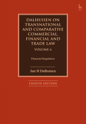 eBook, Dalhuisen on Transnational and Comparative Commercial, Financial and Trade Law Volume 6 : Financial Regulation, Hart Publishing