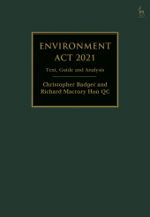 eBook, Environment Act 2021 : Text, Guide and Analysis, Hart Publishing