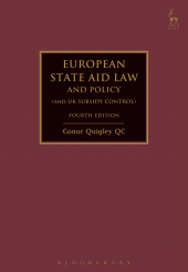 eBook, European State Aid Law and Policy (and UK Subsidy Control), Hart Publishing